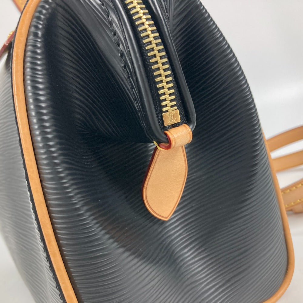 LOUIS VUITTON Handbag M93245  Epi Leather black Epi Bag Crossbody Dog PM Women Used