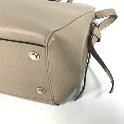LOUIS VUITTON Tote Bag M51685 Taurillon Clemence Leather Tourterelle (Grey) 2WAY Crossbody Mira MM Women Used
