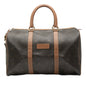 Black Dior Honeycomb Coated Canvas Travel Bag