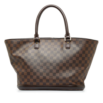 Brown Louis Vuitton Damier Ebene Manosque GM Tote Bag