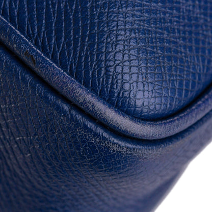Blue Louis Vuitton Taiga Outdoor Messenger PM Crossbody Bag