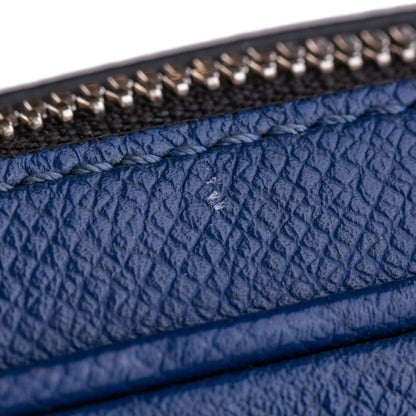 Blue Louis Vuitton Taiga Outdoor Messenger PM Crossbody Bag