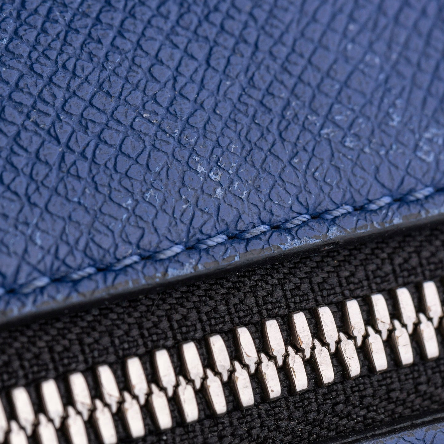 Blue Louis Vuitton Taiga Outdoor Messenger PM Crossbody Bag