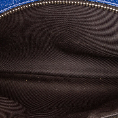Blue Louis Vuitton Taiga Outdoor Messenger PM Crossbody Bag