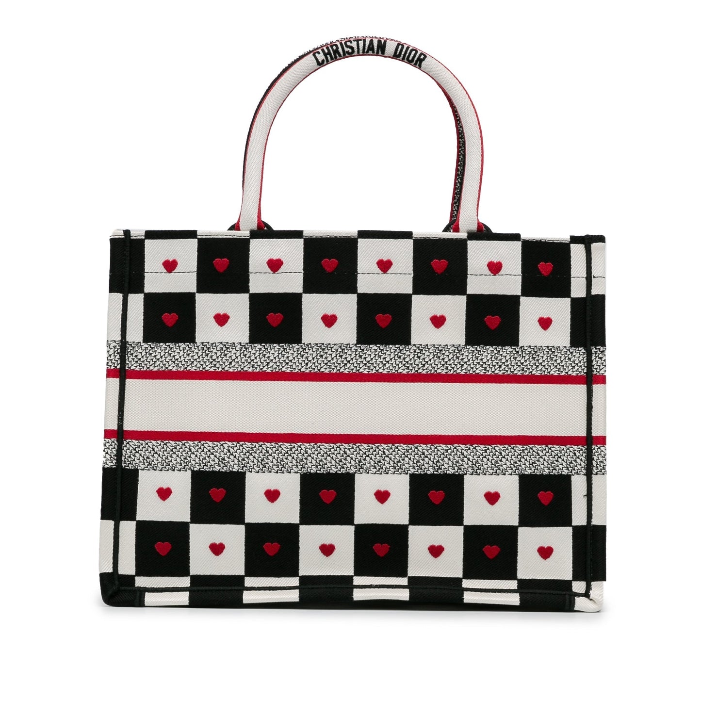 Dior Book Tote Canvas White Tote Bag