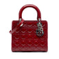 Dior Lady Dior Cannage Red Handbag Style 5