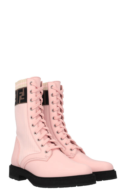 FENDI Rockoko Boots Rose