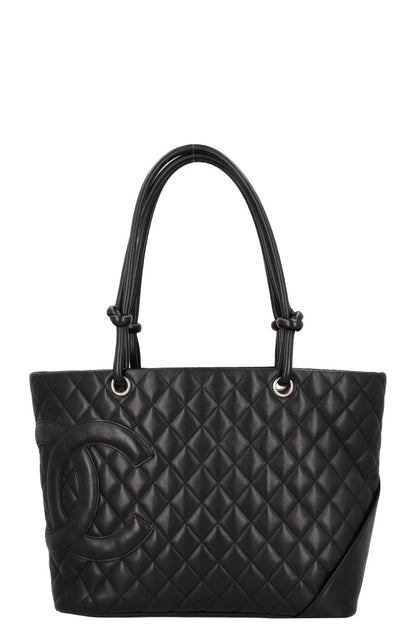 Chanel Cambon Black Luxury Tote Style 2