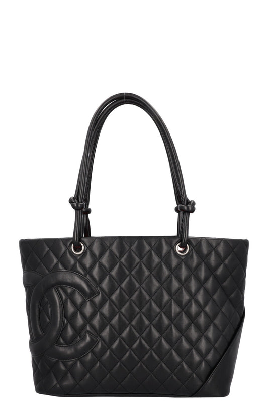 Chanel Cambon Black Luxury Tote Style 2