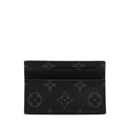 Black Louis Vuitton Monogram Eclipse Porte Cartes Double Card Holder
