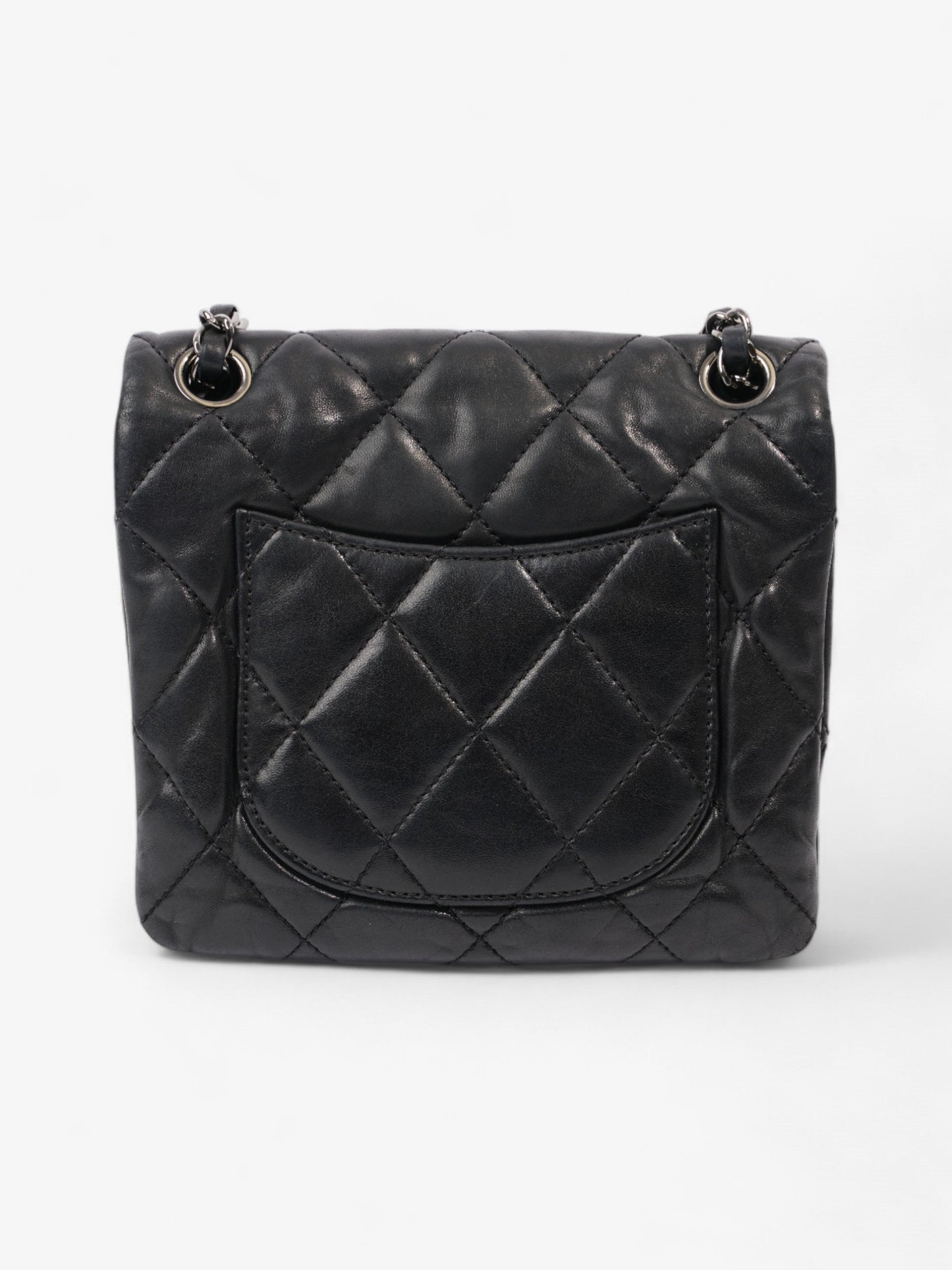Chanel Lambskin Black Shoulder Bag Style 19
