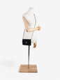 Chanel Cc Flap Bag Black Cotton Mini