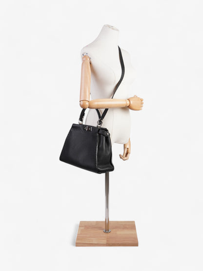 Fendi Peekaboo Leather Black Handbag