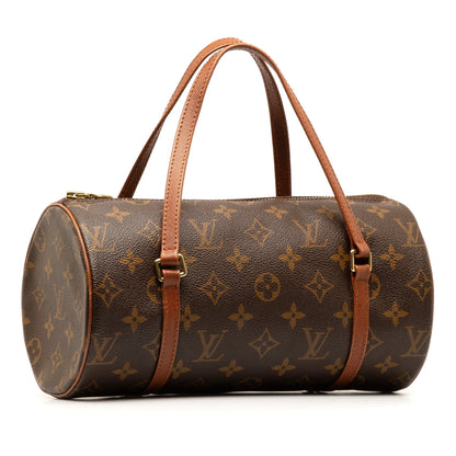 Brown Louis Vuitton Monogram Papillon 26 HandBag