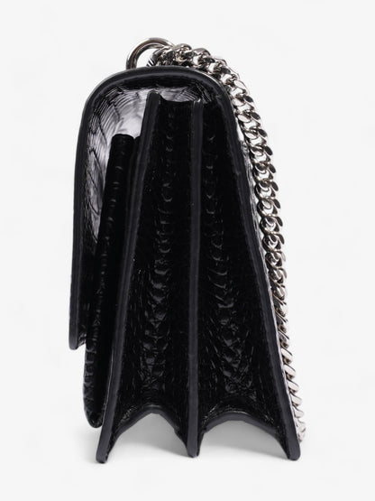 Saint Laurent Sunset Leather Black Shoulder Bag Style 9