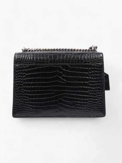Saint Laurent Sunset Leather Black Shoulder Bag Style 9
