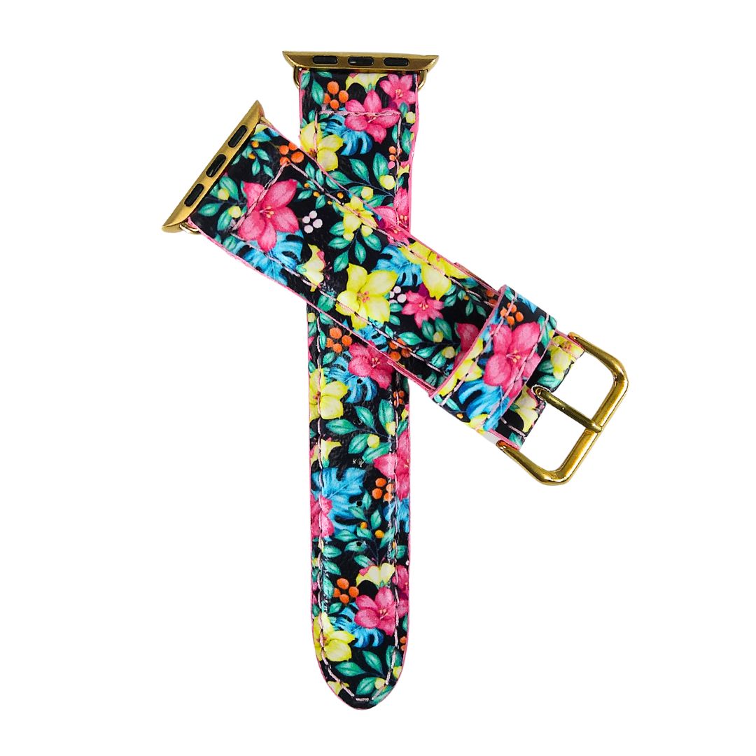 Garden Flowers Apple Watch Band
