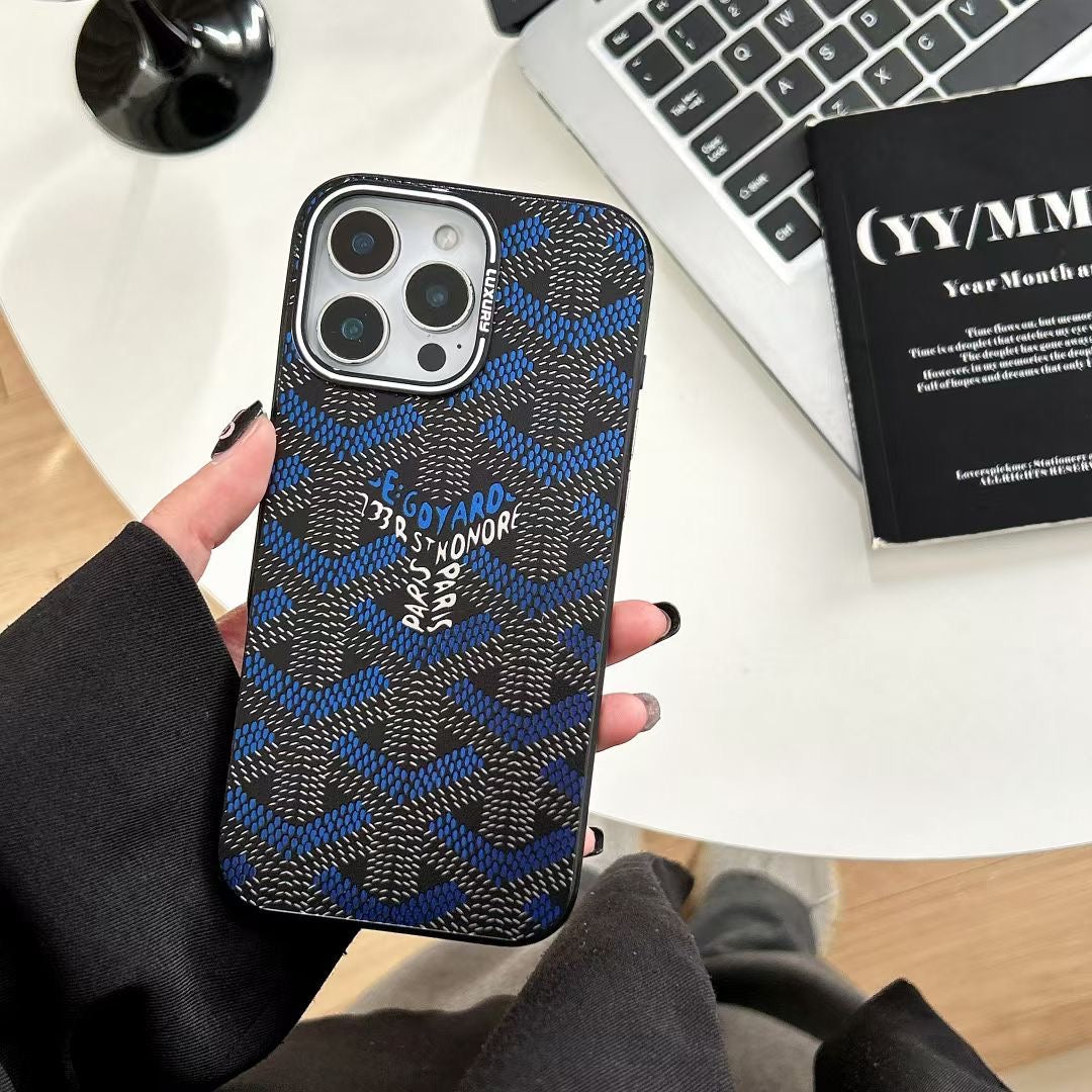 Goyard Phone Case Electroplated