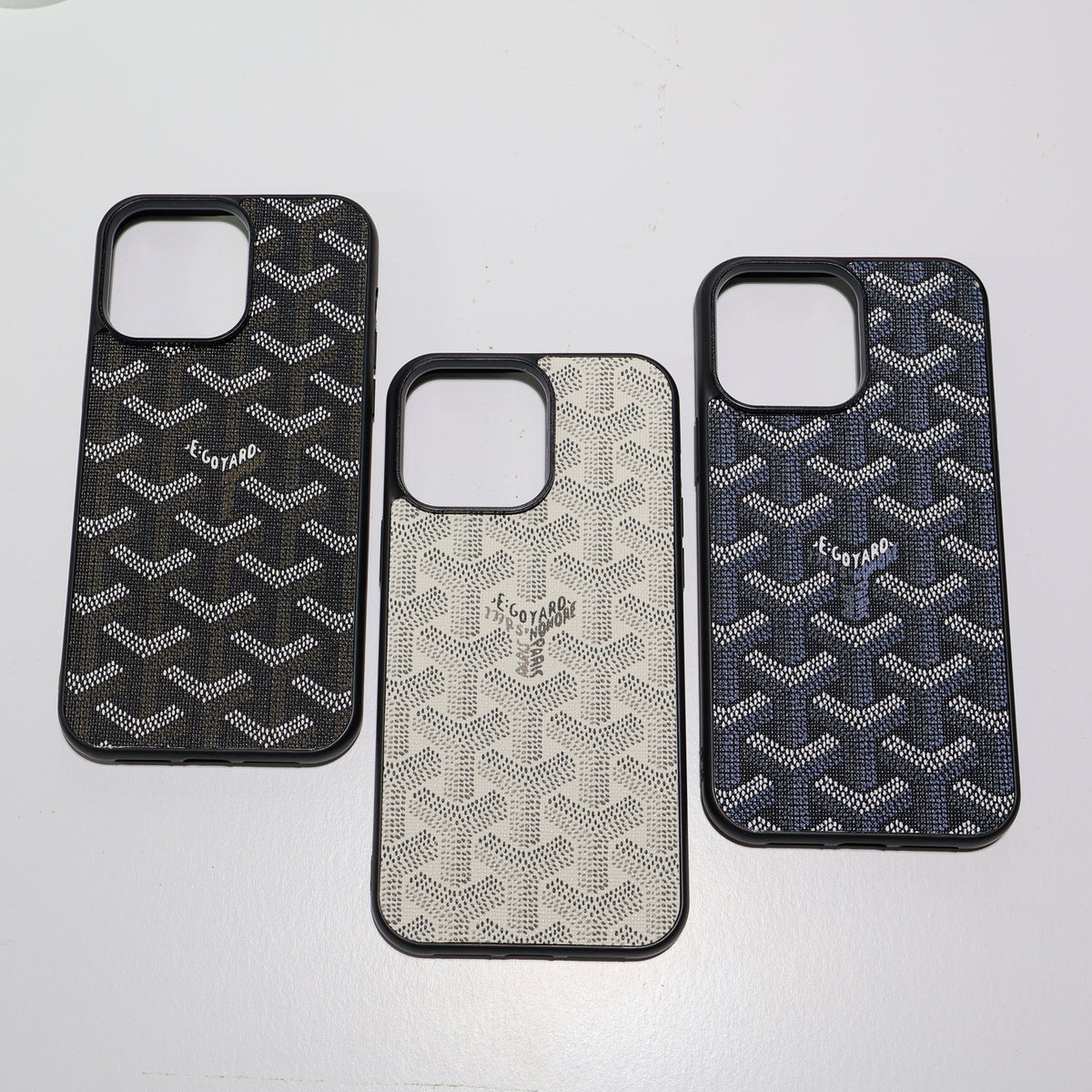 Goyard Phone Case For Iphone 13 14 15 16 Pro Max Plus Series / 18 Pro / 18 Pro Max