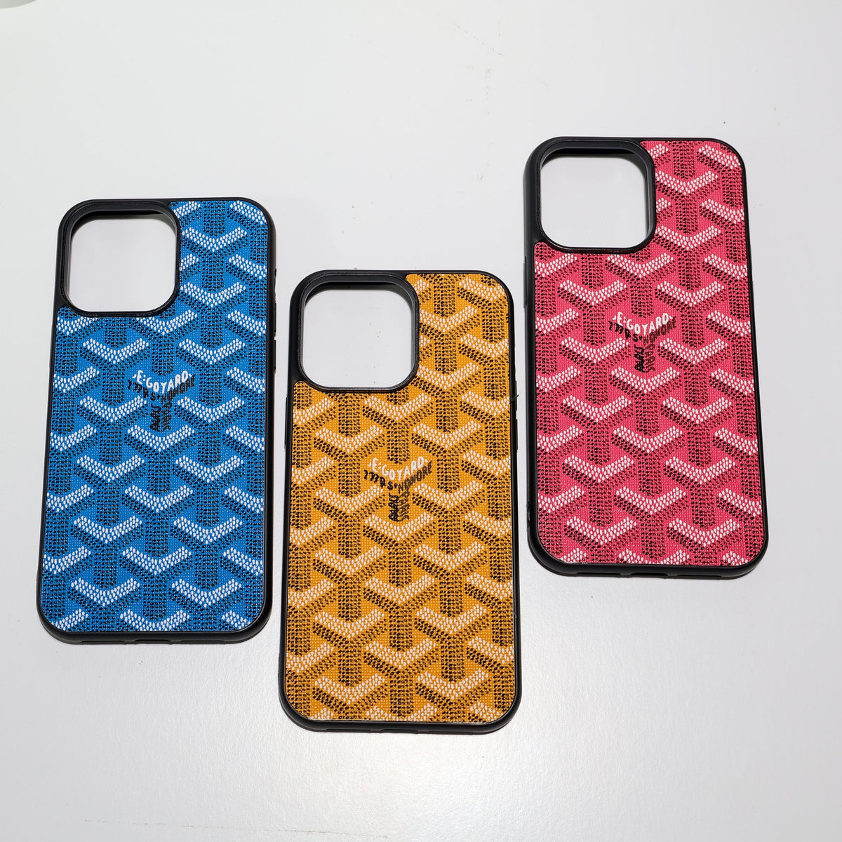 Goyard Phone Case For Iphone 13 14 15 16 Pro Max Plus Series / 18 Pro / 18 Pro Max