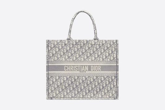 Dior Book Tote Leather Tote Bag