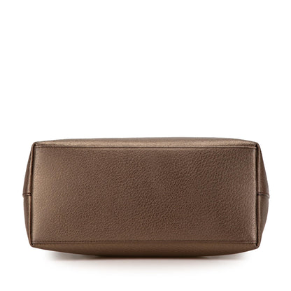 Gucci Bamboo Leather Shoulder Bag (SHG-KPbmQJ)