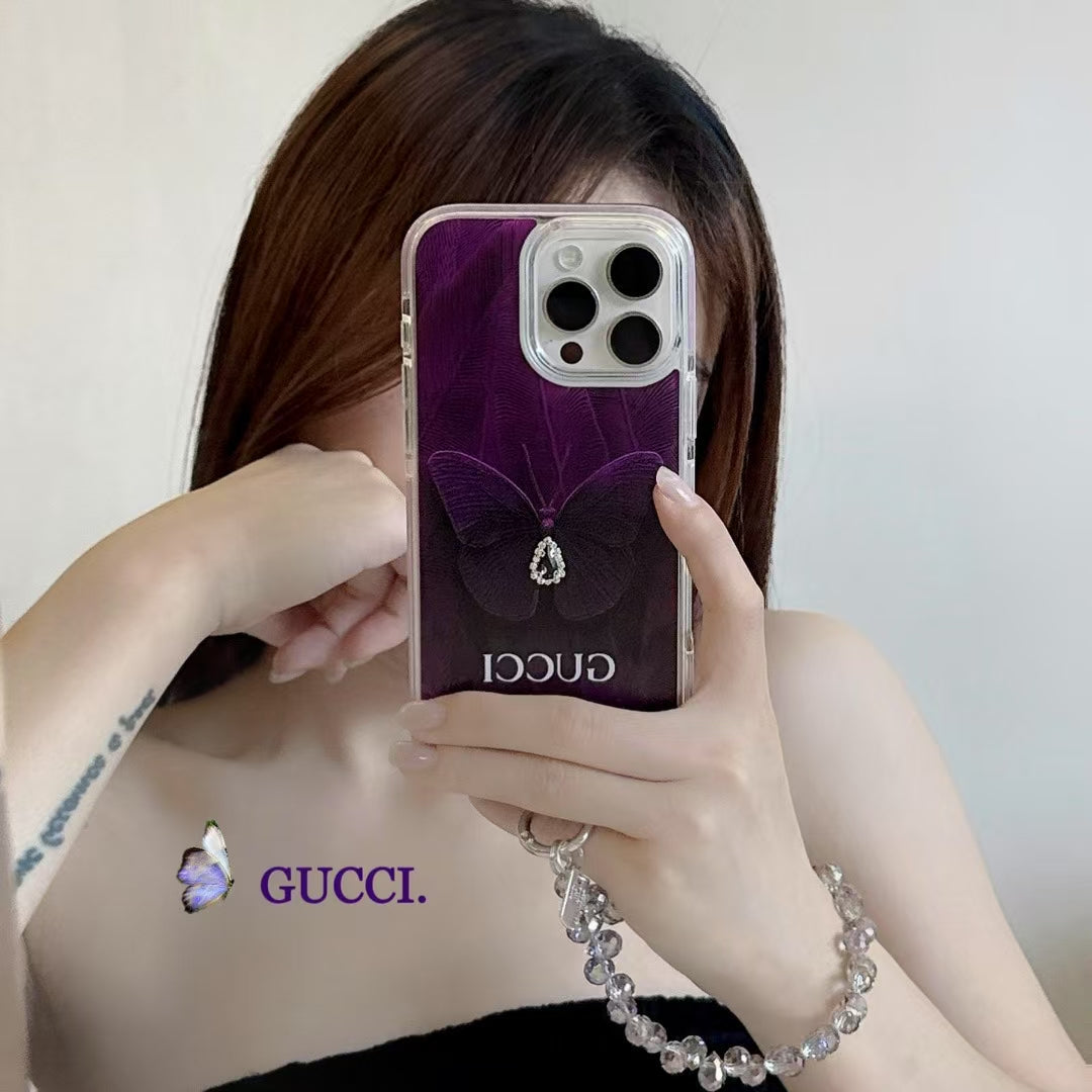 Gucci Butterfly iPhone Case