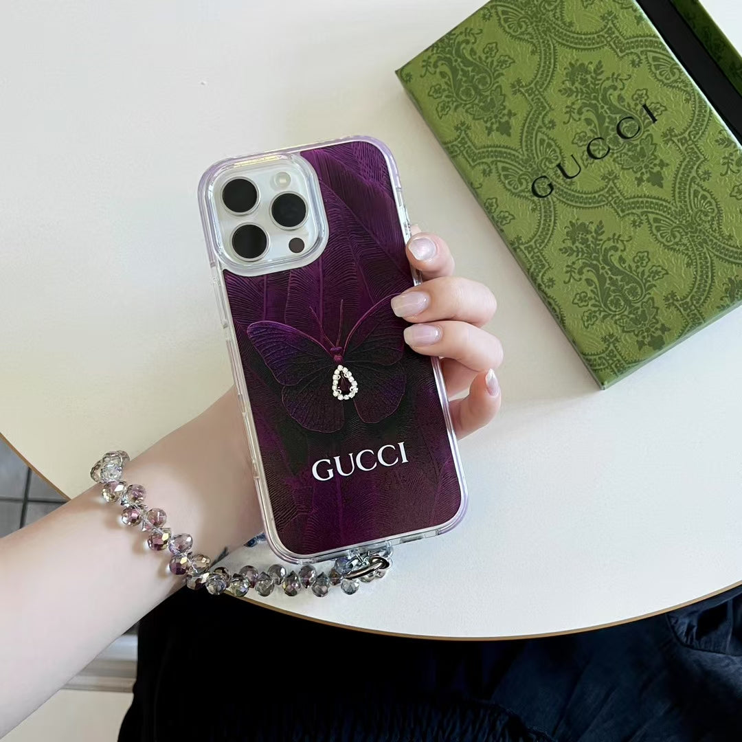 Gucci Butterfly iPhone Case