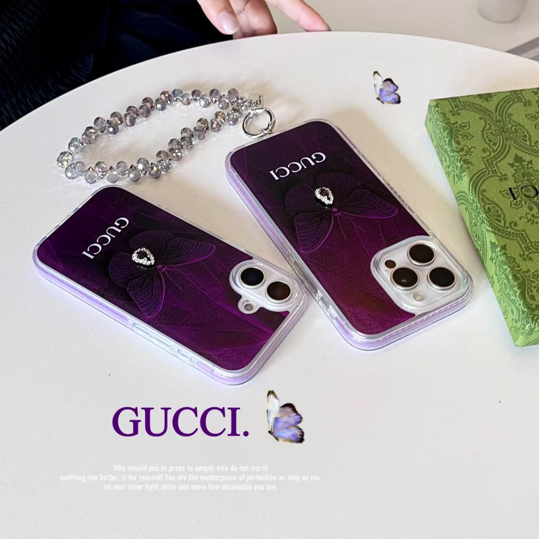 Gucci Butterfly iPhone Case