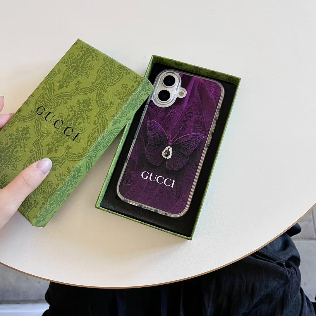 Gucci Butterfly iPhone Case