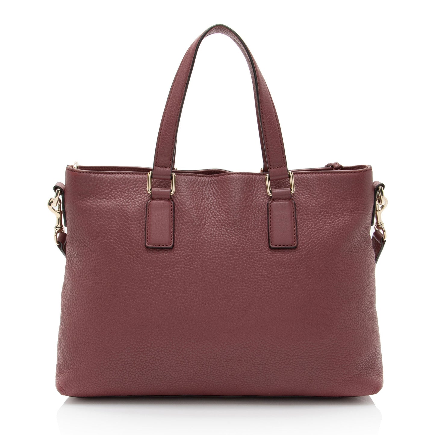 Gucci Calfskin Bamboo Tassel Tote