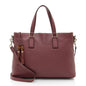 Gucci Calfskin Bamboo Tassel Tote