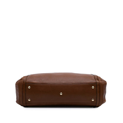 Gucci Calfskin Bella Satchel