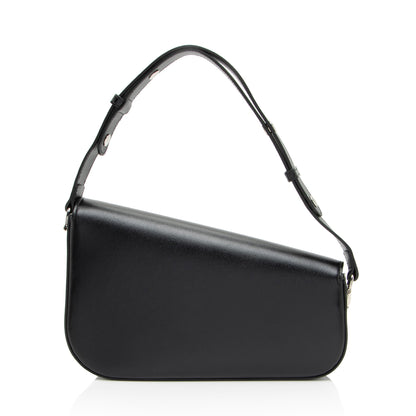 Gucci Calfskin Horsebit 1955 Asymmetric Small Shoulder Bag