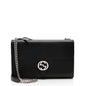 Gucci Grained Calfskin Interlocking G Medium Shoulder Bag