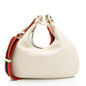 Gucci Calfskin Web Attache Large Shoulder Bag