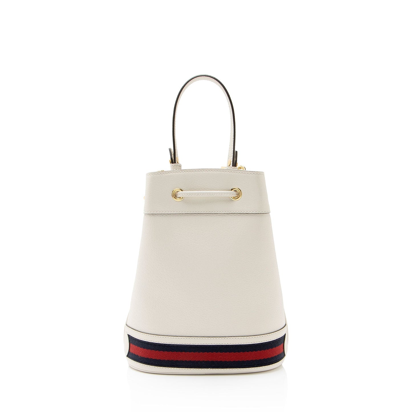 Gucci Calfskin Web Ophidia Small Bucket Bag