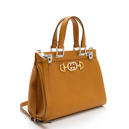 Gucci Calfskin Zumi Small Tote (SHF-BneNPg)