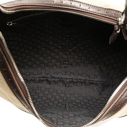Gucci Canvas Web Reins Hobo