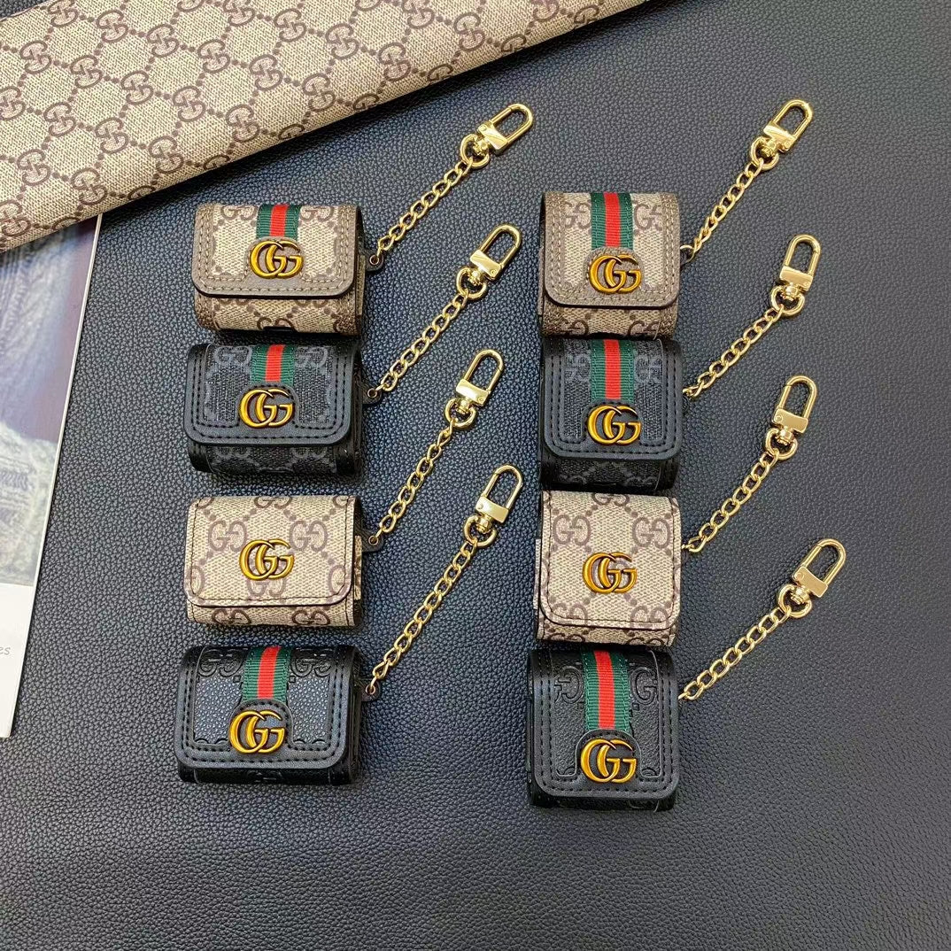 Air Pods Holder Gucci Case for 2 3 4 Pro 2 Generations