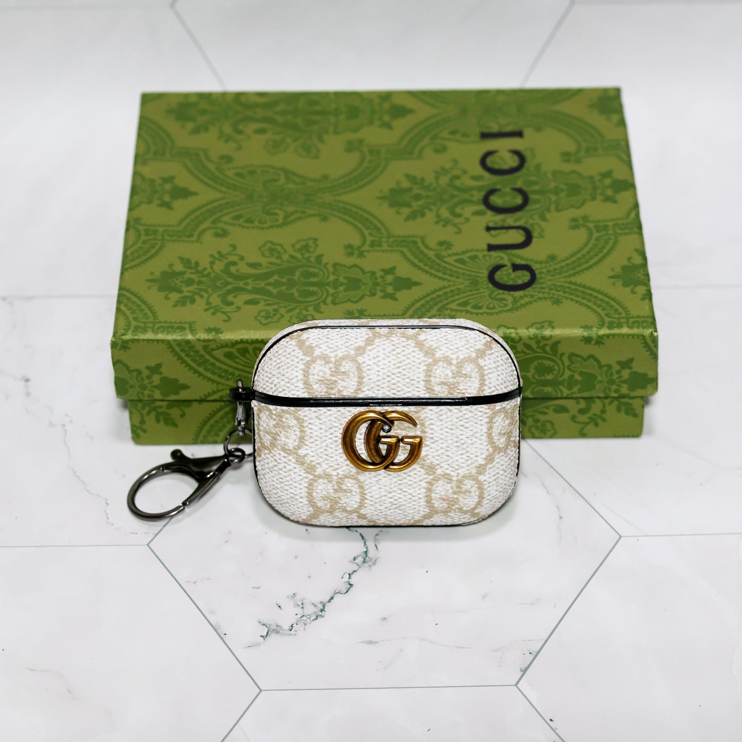 Airpods Case Gucci Style for 2, 3, 4, and Pro