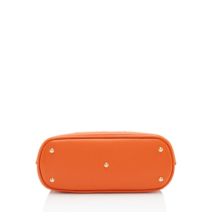Gucci Cuir Leather Bamboo Diana Dome Mini Satchel