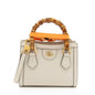 Gucci Cuir Leather Bamboo Diana Mini Tote (SHF-Mtoamr)