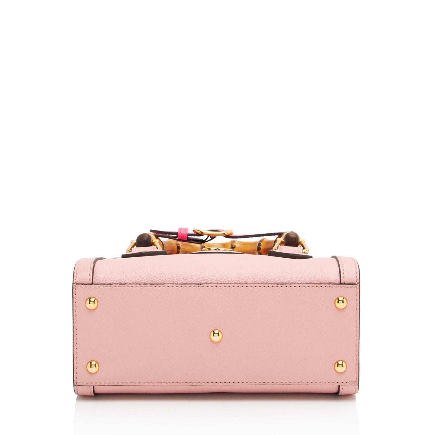 Gucci Cuir Leather Bamboo Diana Mini Tote (SHF-kfEnLc)