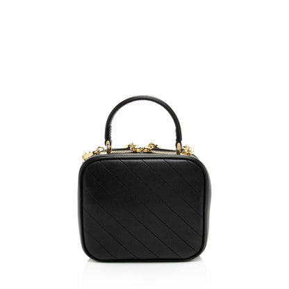 Gucci Diagonal Stitched Calfskin Blondie Top Handle