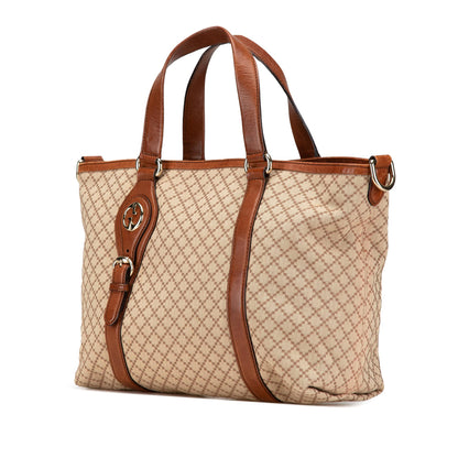 Gucci Diamante Canvas 1973 Satchel