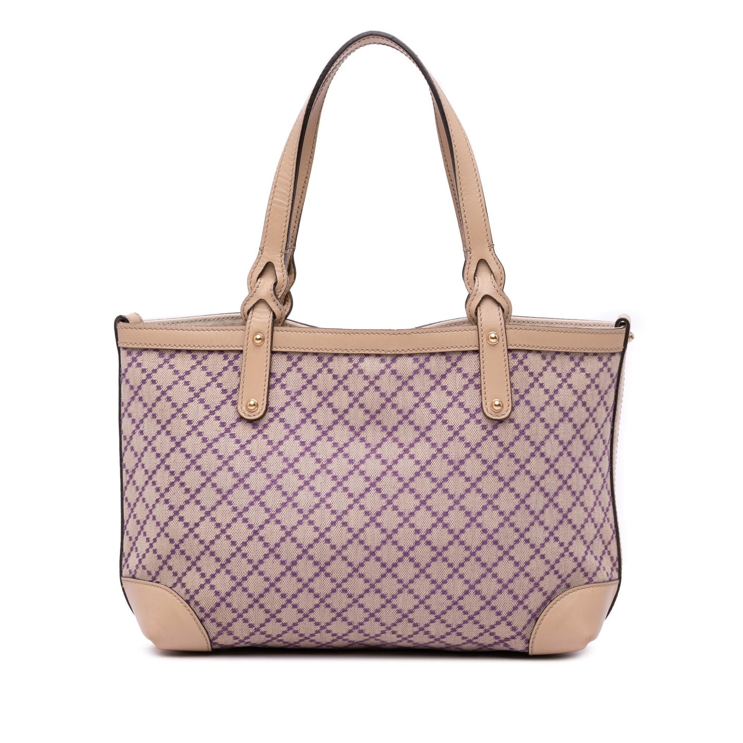 Gucci Diamante Canvas Craft Tote