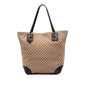 Gucci Diamante Canvas Vertical Charm Tote