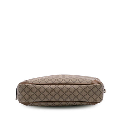 Gucci Diamante Coated Canvas Clutch
