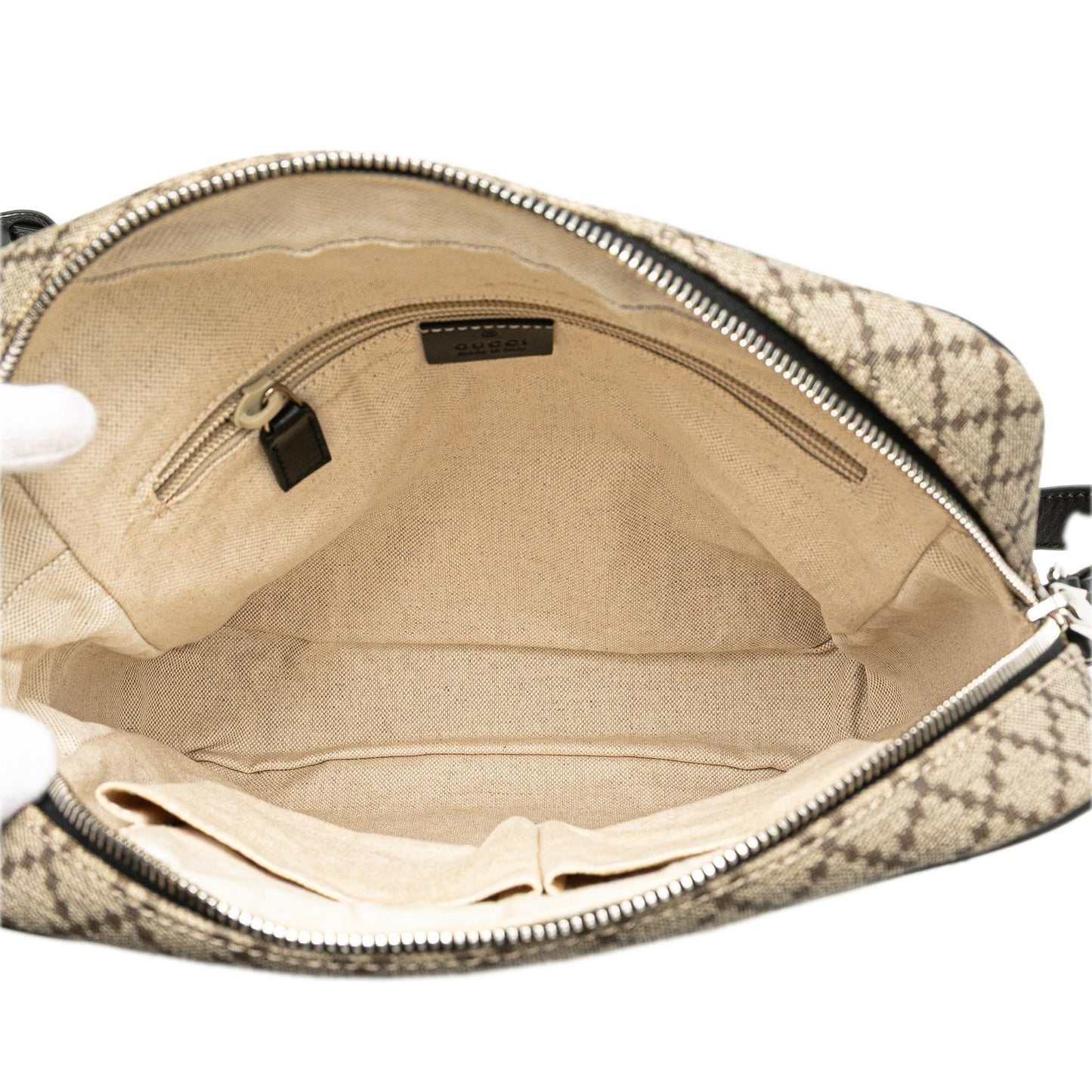 Gucci Diamante Coated Canvas Zip Crossbody